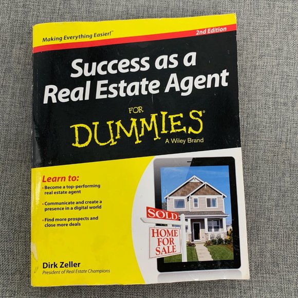 Success as a Real Estate Agent for dummies A Wiley Brand 2nd Edition Dirk Zeller - Picture 1 of 14